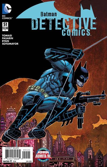 Comic Books DC Comics - Detective Comics (2011 2nd Series) 051 - John Romita Jr. Variant Edition (Cond. FN) - 1345 - Cardboard Memories Inc.