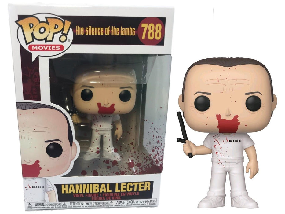 Action Figures and Toys POP! - Movies - Silence Of The Lamb - Bloody Hannibal Lecter - Cardboard Memories Inc.