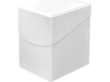 Supplies Ultra Pro - Eclipse 100+ Deck Box - Arctic White - Cardboard Memories Inc.