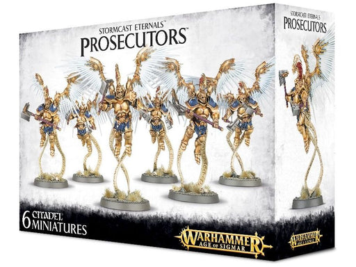 Collectible Miniature Games Games Workshop - Warhammer: Age of Sigmar - Stormcast Eternals - Prosecutors - 96-13 - Cardboard Memories Inc.