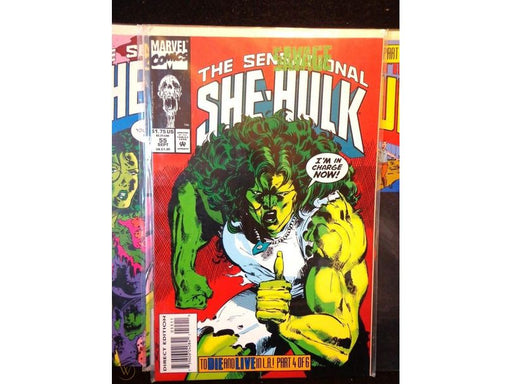 Comic Books Marvel Comics -Sensational She-Hulk 055 - 6550 - Cardboard Memories Inc.