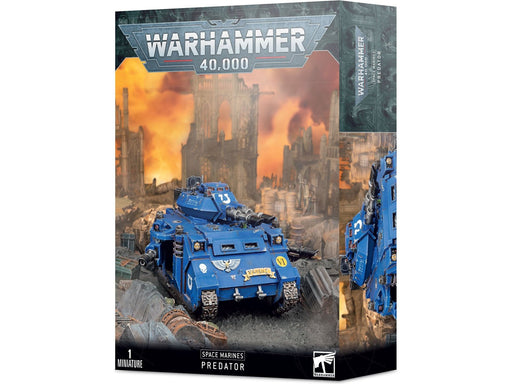 Collectible Miniature Games Games Workshop - Warhammer 40K - Space Marines - Predator - 48-23 - Cardboard Memories Inc.