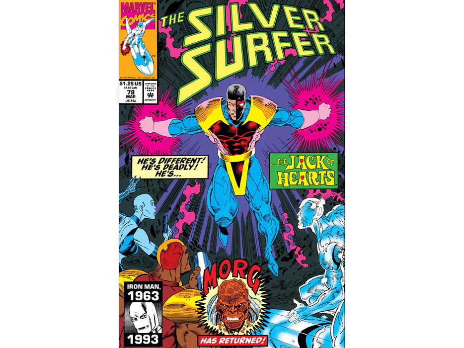 Comic Books Marvel Comics - Silver Surfer 078 - 6574 - Cardboard Memories Inc.