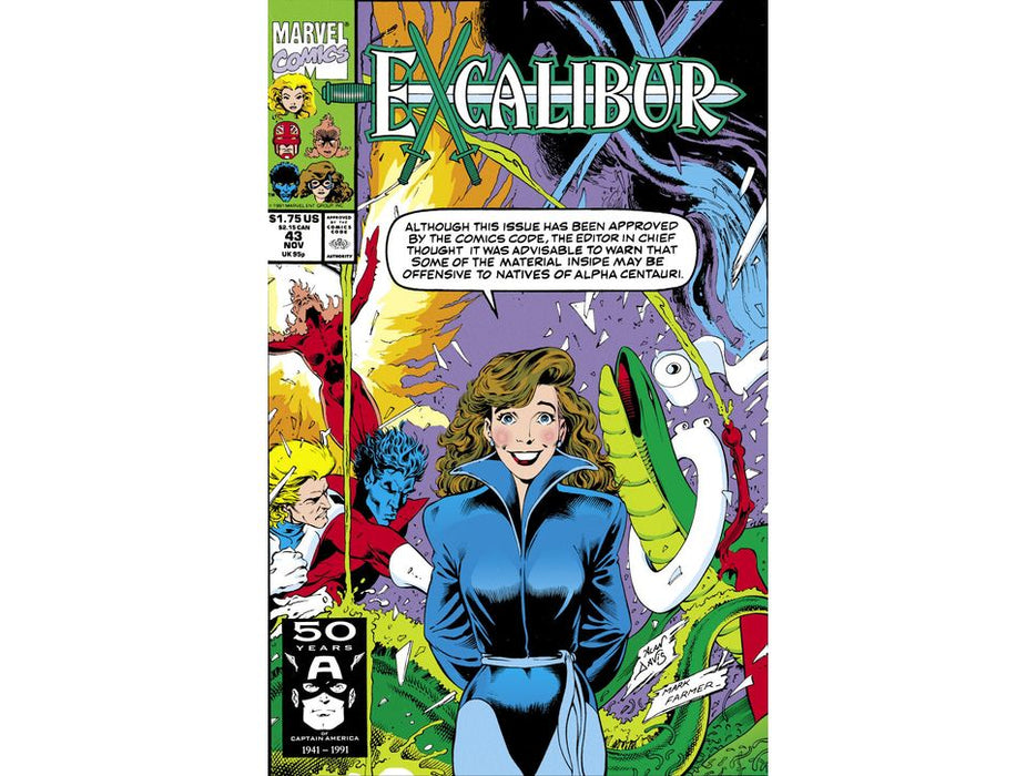 Comic Books Marvel Comics - Excalibur 043 - 7065 - Cardboard Memories Inc.