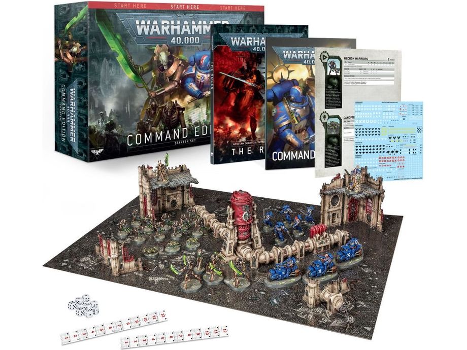 Collectible Miniature Games Games Workshop - Warhammer 40K - Command Edition - Starter Set (OUTDATED) - 40-05 - Cardboard Memories Inc.