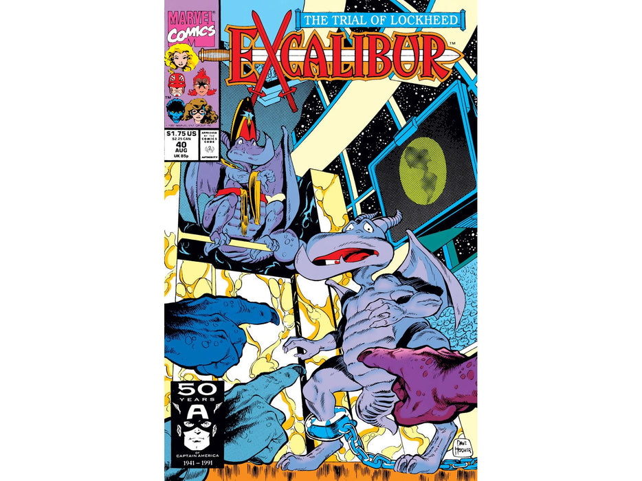 Comic Books Marvel Comics - Excalibur 040 - 7062 - Cardboard Memories Inc.