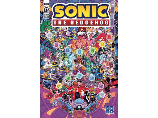 Comic Books IDW Comics - Sonic the Hedgehog 037 - Cover B Jon Gray - 5157 - Cardboard Memories Inc.