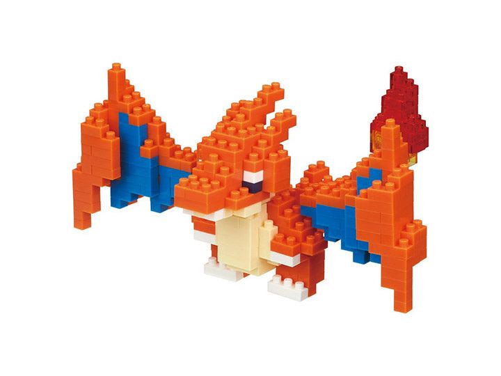 Action Figures and Toys Nanoblock - Pokemon - Mega Charizard Y - Cardboard Memories Inc.