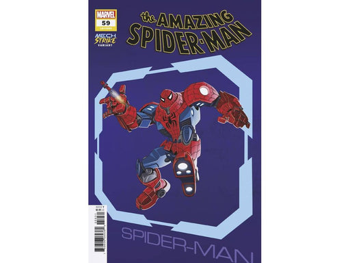 Comic Books Marvel Comics - Amazing Spider-Man 059 - Castellani Avengers Mech Strike Variant Edition (Cond. VF-) - 5092 - Cardboard Memories Inc.