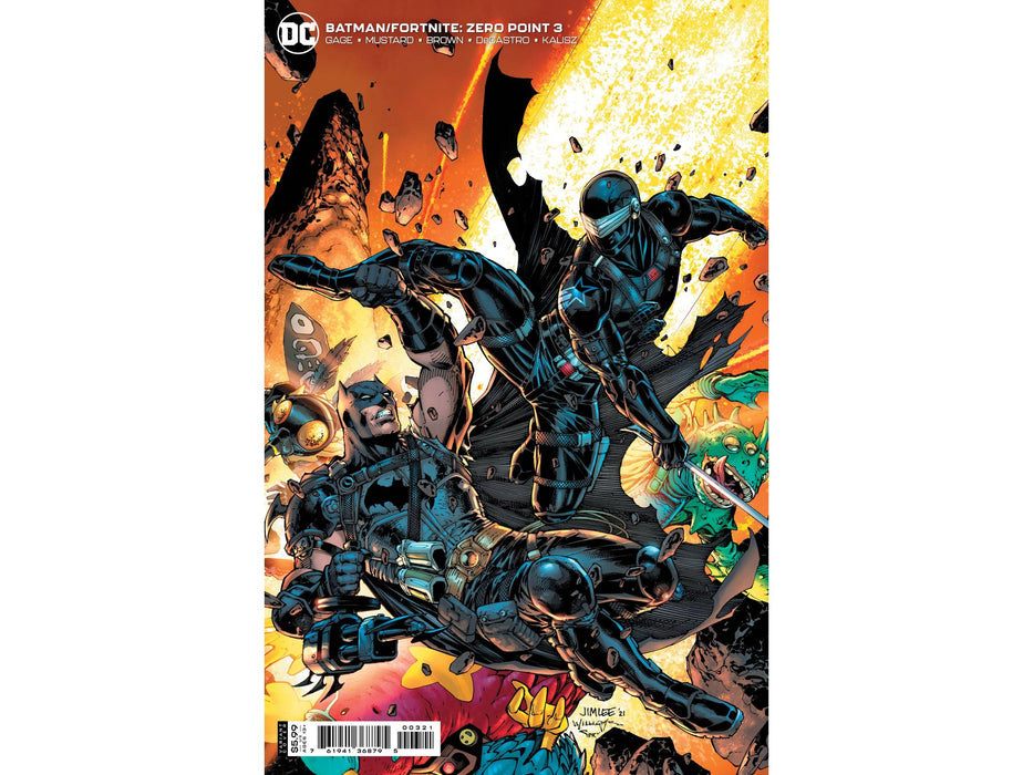 Comic Books DC Comics - Batman Fortnite Zero Point 003 - Card Stock Variant Edition (Cond. VF-) - 10092 - Cardboard Memories Inc.