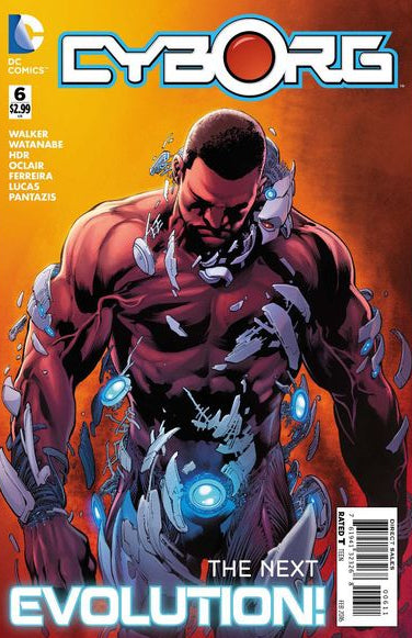 Comic Books DC Comics - Cyborg (2015) 006 (Cond. FN-) - 1512 - Cardboard Memories Inc.