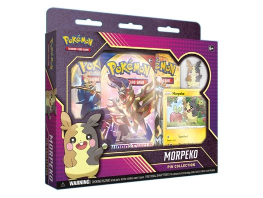 Trading Card Games Pokemon - Morpeko - Pin Collection - Cardboard Memories Inc.