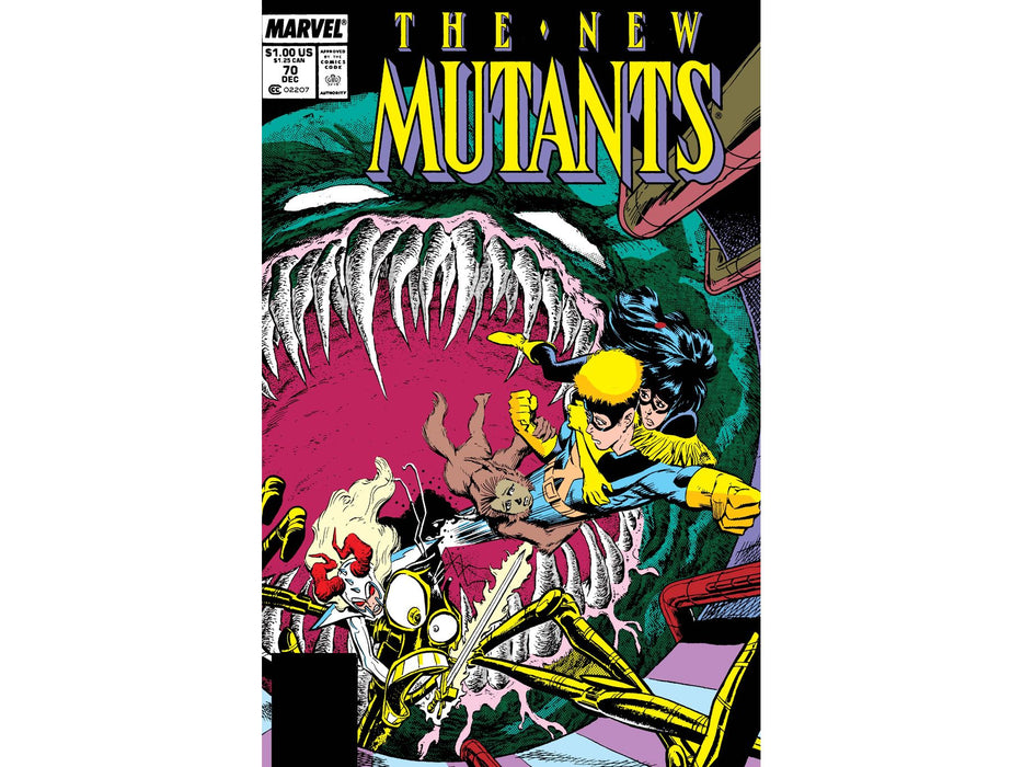 Comic Books Marvel Comics - New Mutants (1983 1st Series) 070 (Cond. VG+) - 0968 - Cardboard Memories Inc.