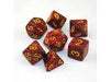 Dice Chessex Dice - Speckled Mercury - Set of 7 - CHX 25323 - Cardboard Memories Inc.