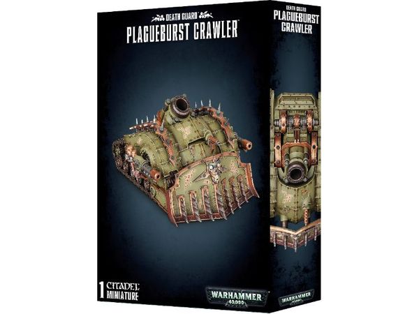 Collectible Miniature Games Games Workshop - Warhammer 40K - Death Guard - Plagueburst Crawler - 43-52 - Cardboard Memories Inc.