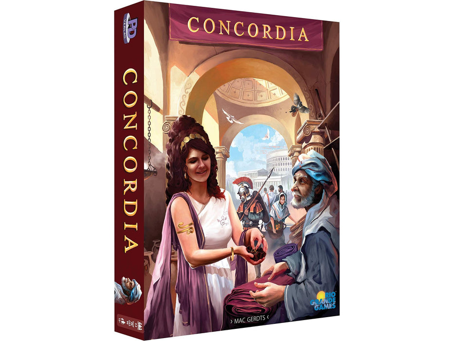 Board Games Rio Grande Games - Concordia - Core Base Game - Cardboard Memories Inc.