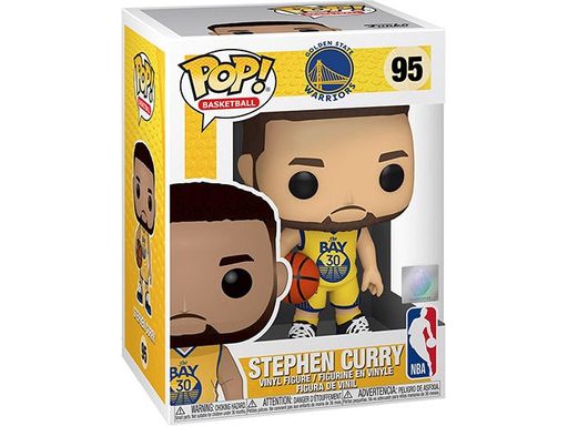 Action Figures and Toys POP! - Sports - NBA - Golden State Warriors - Stephen Curry (Alternative Uniform) - Cardboard Memories Inc.