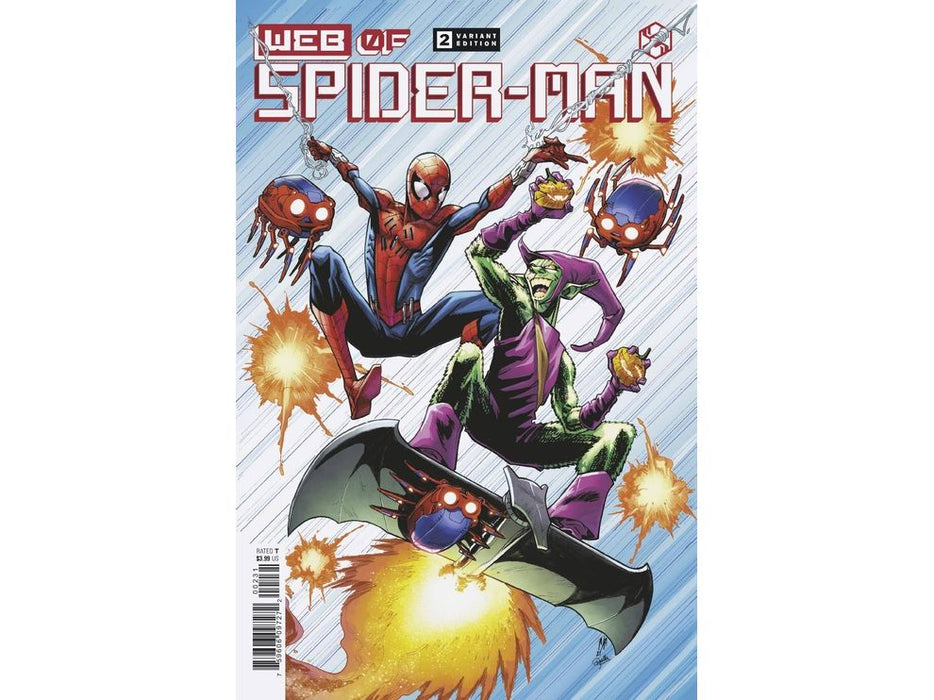 Comic Books Marvel Comics - Web of Spider-Man 002 of 5 - Alburquerque Variant Edition - Cardboard Memories Inc.