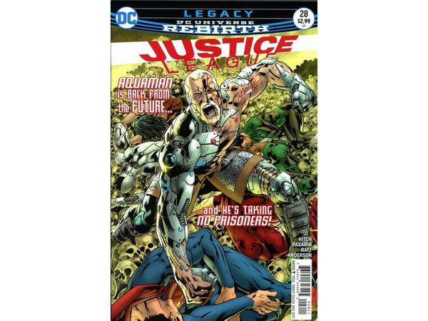 Comic Books DC Comics - Justice League (2016) 028 (Cond. FN)- 0299 - Cardboard Memories Inc.