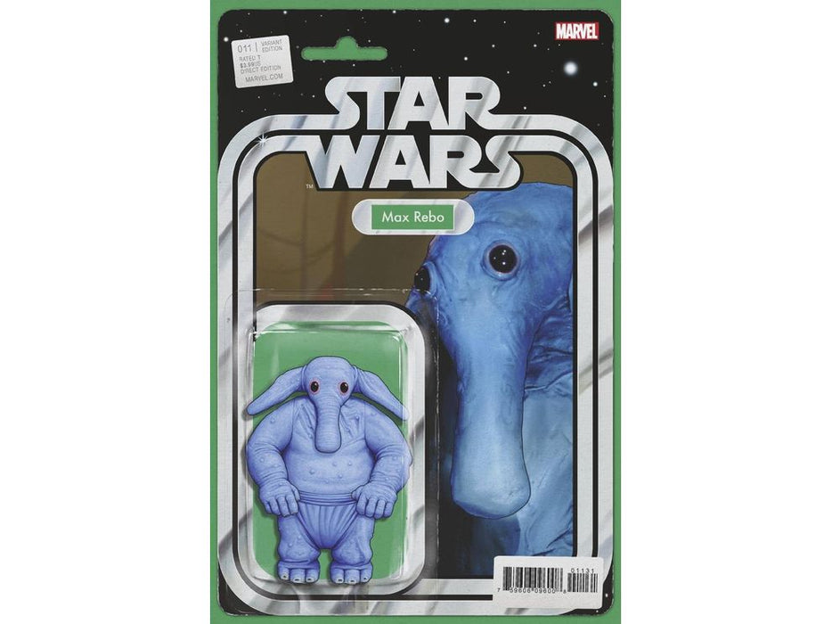 Comic Books Marvel Comics - Star Wars 011 - Christopher Action Figure Variant Edition - Cardboard Memories Inc.