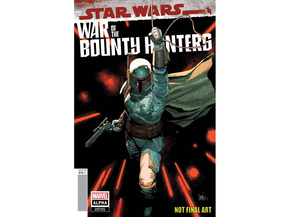 Comic Books Marvel Comics - Star Wars - War of the Bounty Hunters Alpha 001 - Yu Variant Edition - Cardboard Memories Inc.