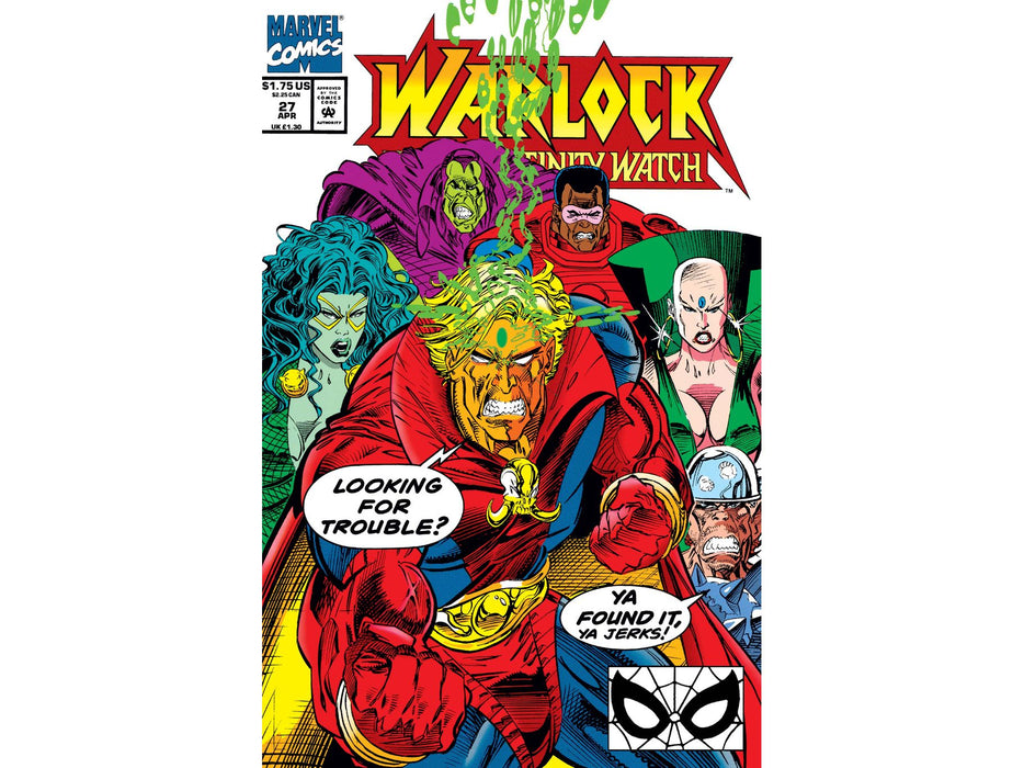 Comic Books Marvel Comics - Warlock and the Infinity Watch 027 - 5953 - Cardboard Memories Inc.