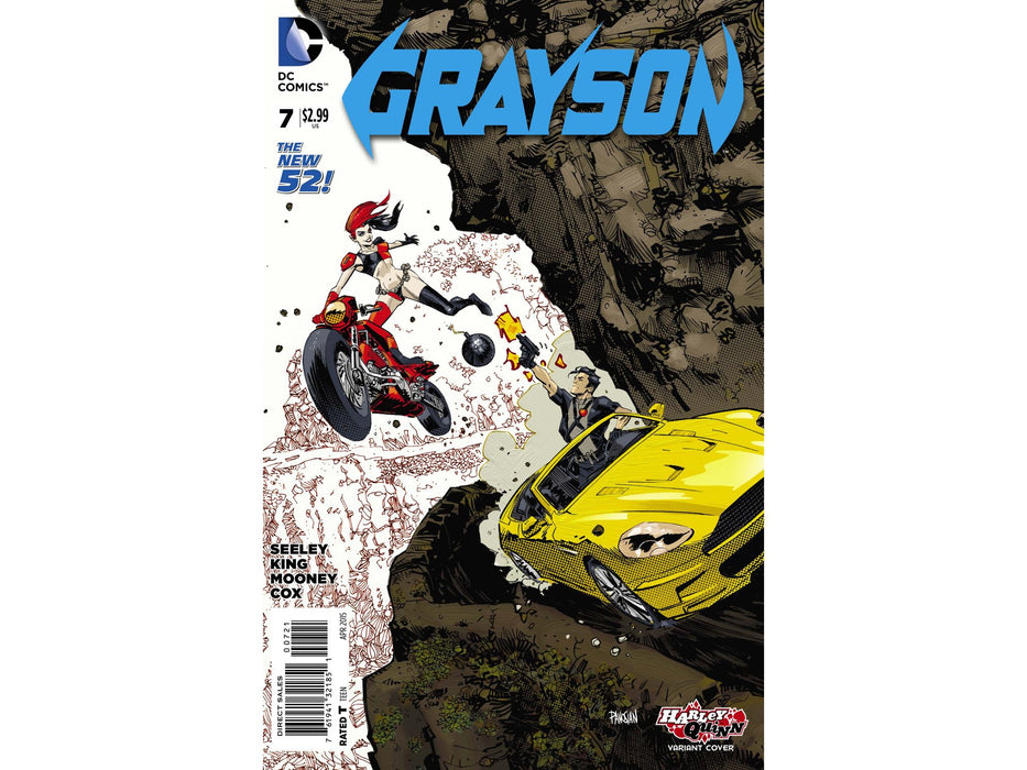 Comic Books DC Comics - Grayson 007 - Harley Quinn Cover - 4242 - Cardboard Memories Inc.