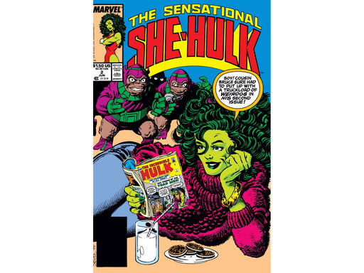 Comic Books Marvel Comics - Sensational She-Hulk 002 - 6500 - Cardboard Memories Inc.