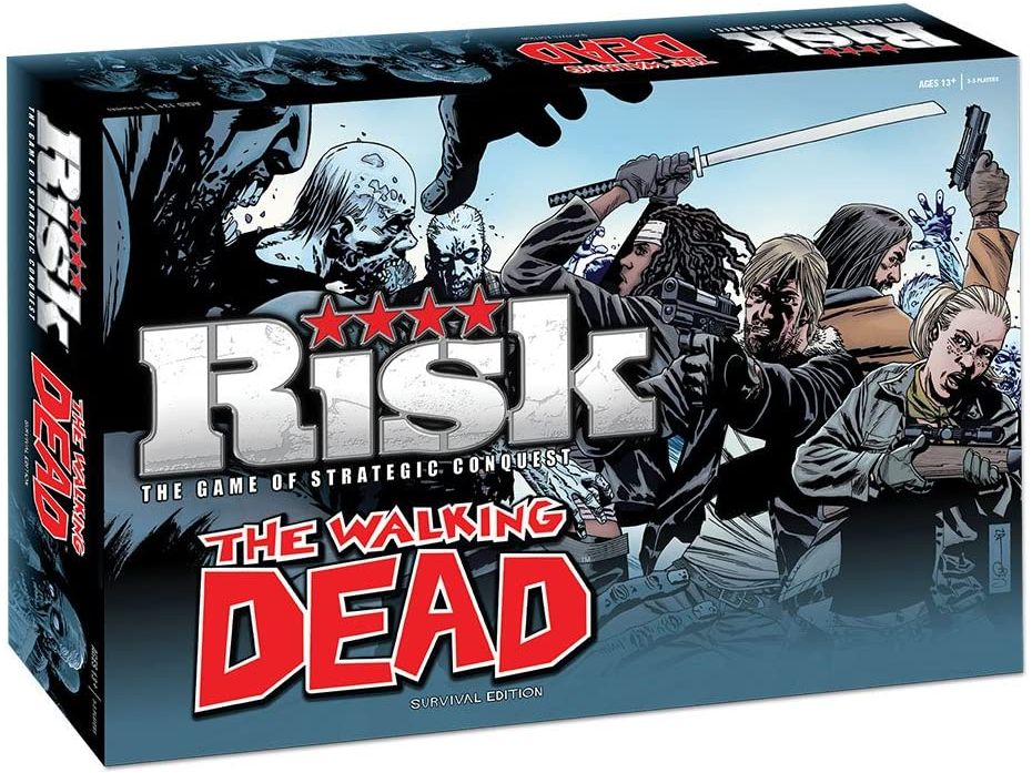 Board Games Usaopoly - Risk - The Walking Dead - Survival Edition - Cardboard Memories Inc.