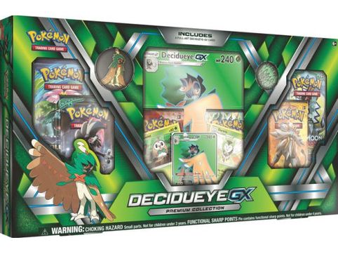 Trading Card Games Pokemon - Decidueye-GX - Premium Collection Box - Cardboard Memories Inc.