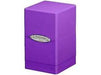 Supplies Ultra Pro - Satin Tower Deck Box - Purple - Cardboard Memories Inc.