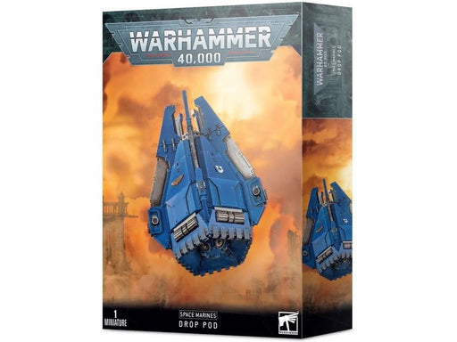 Collectible Miniature Games Games Workshop - Warhammer 40K - Space Marines - Drop Pod - 48-27 - Cardboard Memories Inc.