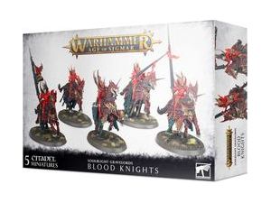 Collectible Miniature Games Games Workshop - Warhammer Age of Sigmar - Soulblight Gravelords - Blood Knights - 91-41 - Cardboard Memories Inc.