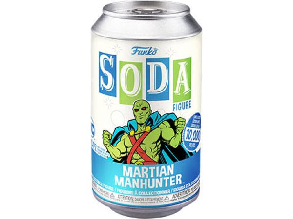 Action Figures and Toys POP! - DC Comics - Soda - Martian Manhunter - Cardboard Memories Inc.