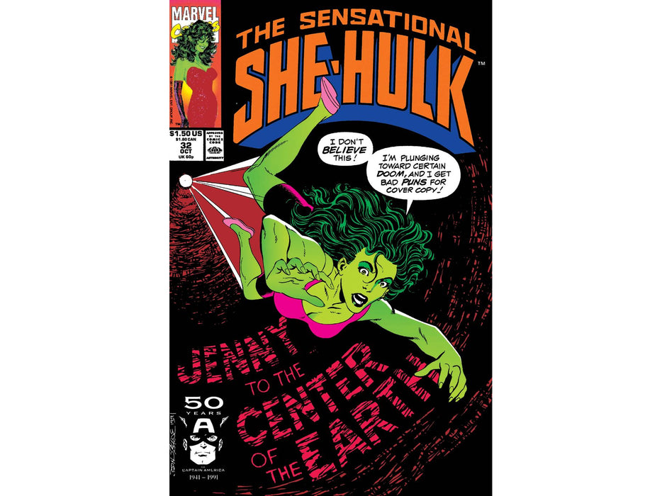 Comic Books Marvel Comics -Sensational She-Hulk 032 - 6530 - Cardboard Memories Inc.