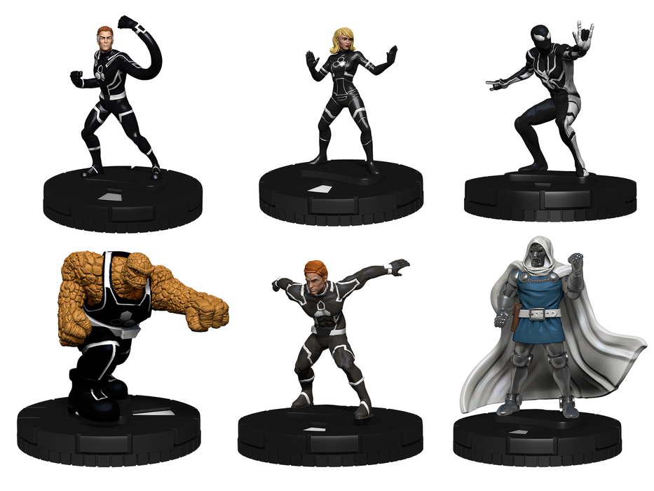 Collectible Miniature Games Wizkids - Marvel - HeroClix - Fantastic Four - Future Foundation - Fast Forces - Cardboard Memories Inc.