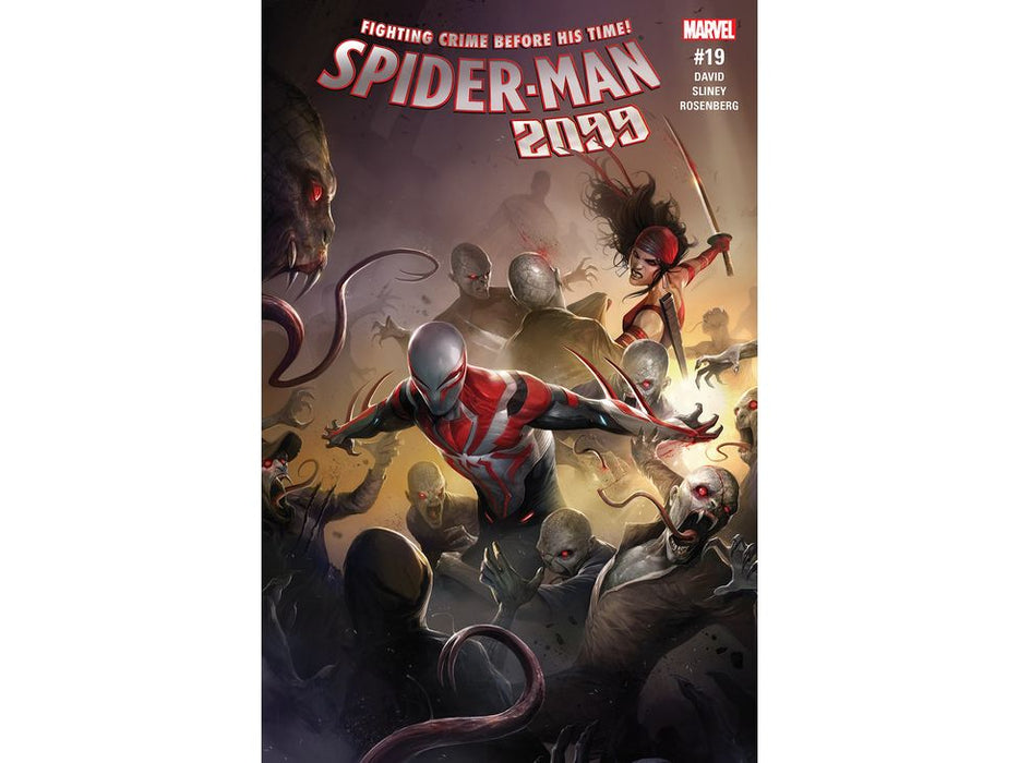 Comic Books Marvel Comics - Spider-Man 2099 (2015 3rd Series) 019 (Cond. VF-) 0021 - Cardboard Memories Inc.