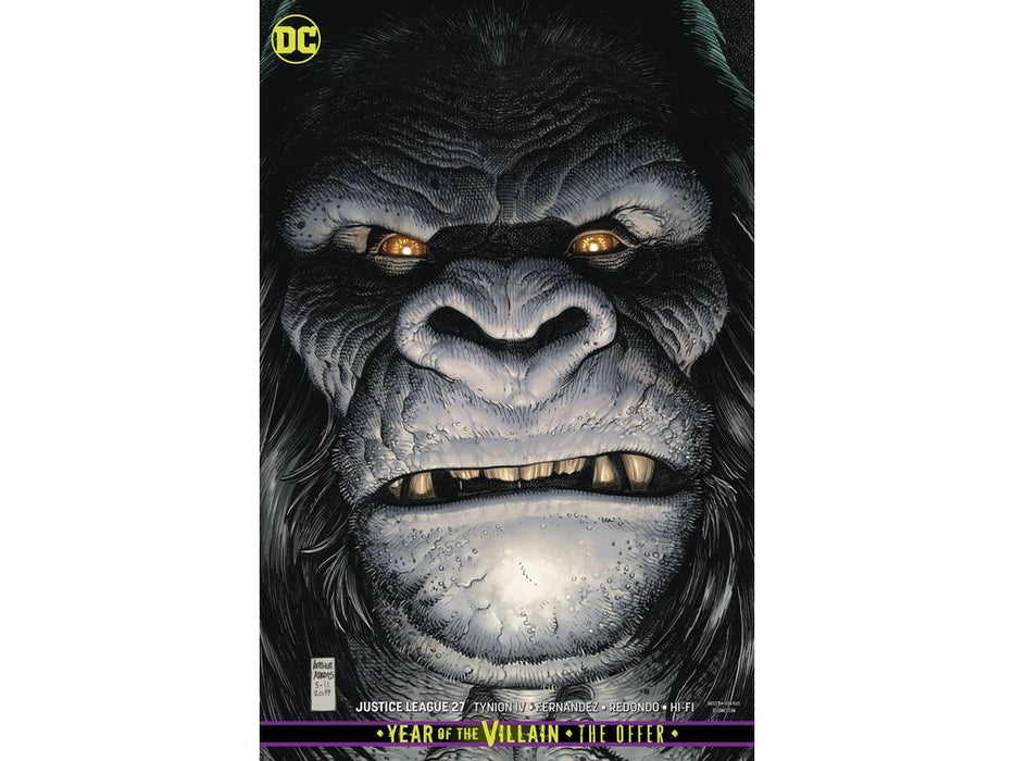 Comic Books DC Comics - Justice League (2018) 027 - Year of the Villain Variant Edition (Cond. FN) - 0309 - Cardboard Memories Inc.