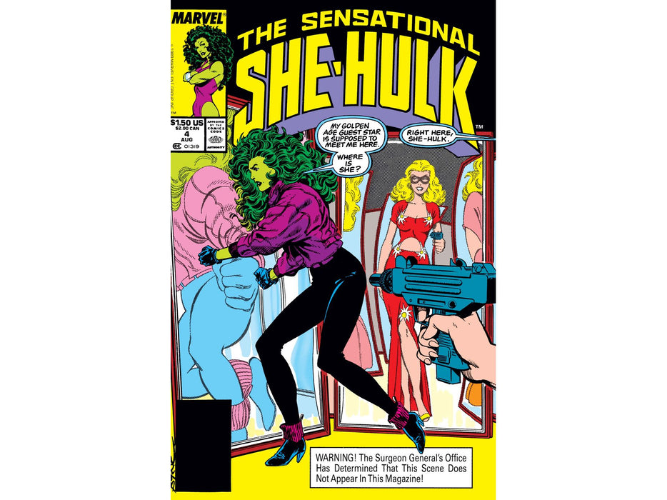 Comic Books Marvel Comics - Sensational She-Hulk 004 - 6502 - Cardboard Memories Inc.