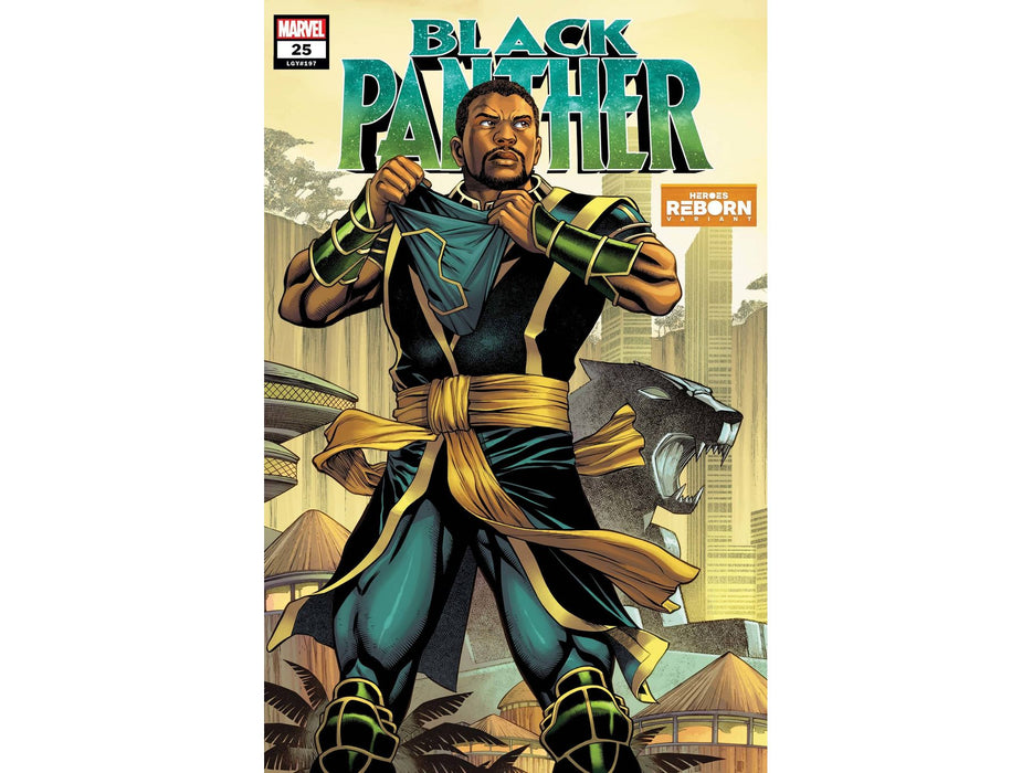 Comic Books Marvel Comics - Black Panther 025 - Reborn Variant Edition (Cond. VF-) - 12276 - Cardboard Memories Inc.