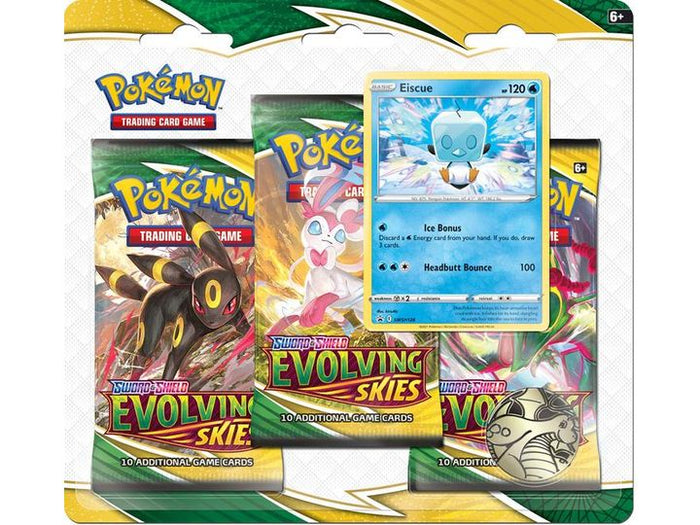 Pokemon - Sword and Shield - Evolving Skies - 3 Pack Blister