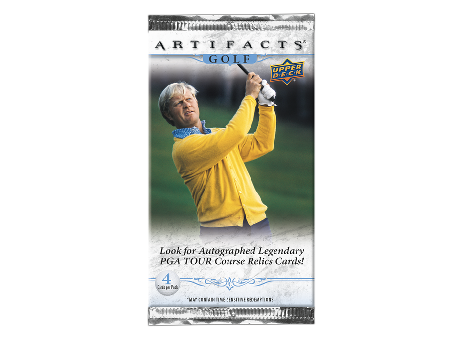 Sports Cards Upper Deck - 2021 - PGA Golf - Artifacts - Trading Cards Hobby Box - Cardboard Memories Inc.