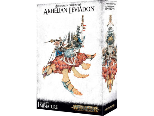 Collectible Miniature Games Games Workshop - Warhammer Age of Sigmar - Idoneth Deepkin - Akhelian Leviadon - 87-33 - Cardboard Memories Inc.