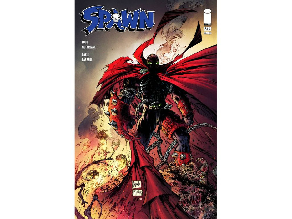 Comic Books Image Comics - Spawn 314 - Cover B Capullo & Mcfarlane - Cardboard Memories Inc.