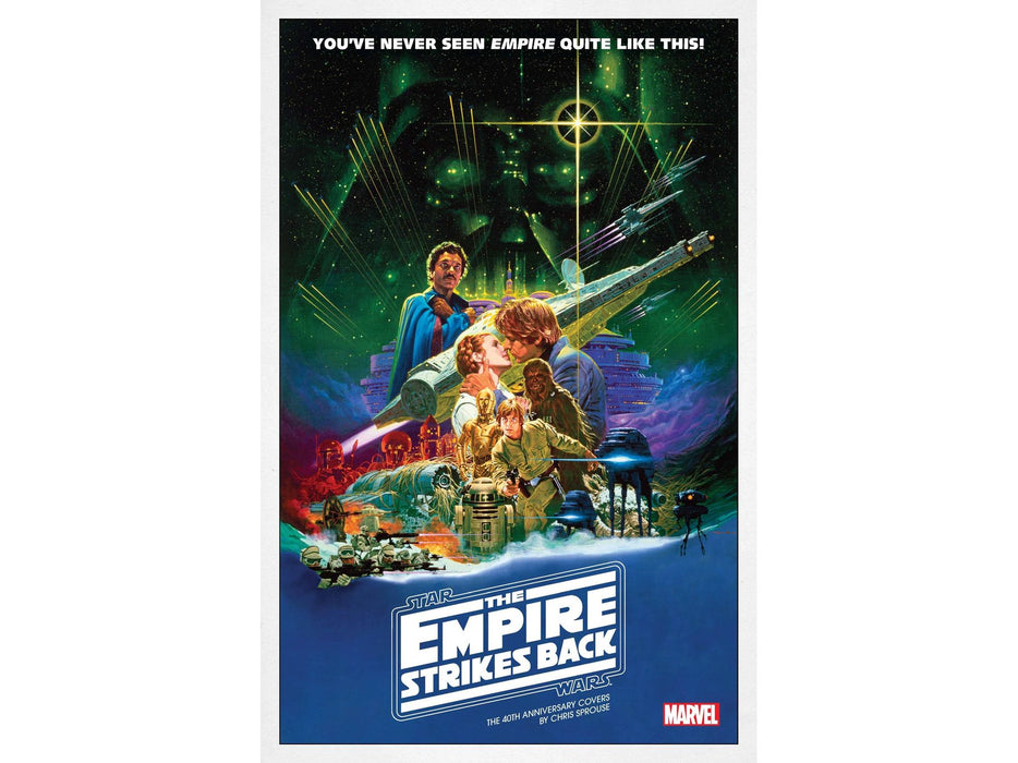 Comic Books Marvel Comics - Star Wars Empire 40th Anniversary Edition Cover Sprouse 001 Movie Poster Variant Edition (Cond. VF-) - 11507 - Cardboard Memories Inc.