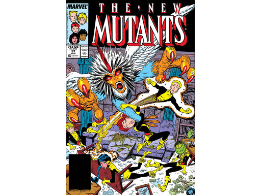 Comic Books Marvel Comics - New Mutants (1983 1st Series) 057 (Cond. VG+) - 0959 - Cardboard Memories Inc.