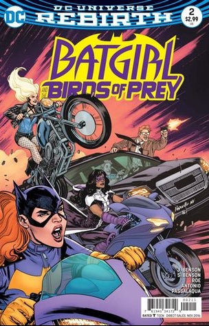 Comic Books DC Comics - Batgirl and the Birds of Prey (2016) 002 (Cond. FN) - 1402 - Cardboard Memories Inc.