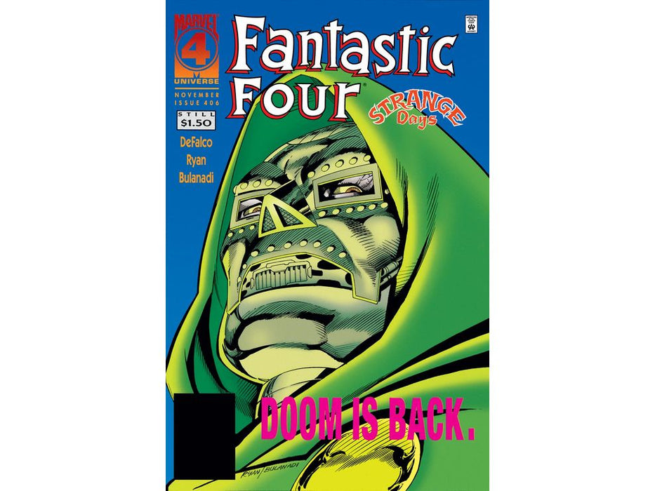 Comic Books Marvel Comics - Fantastic Four 406 - 6438 - Cardboard Memories Inc.