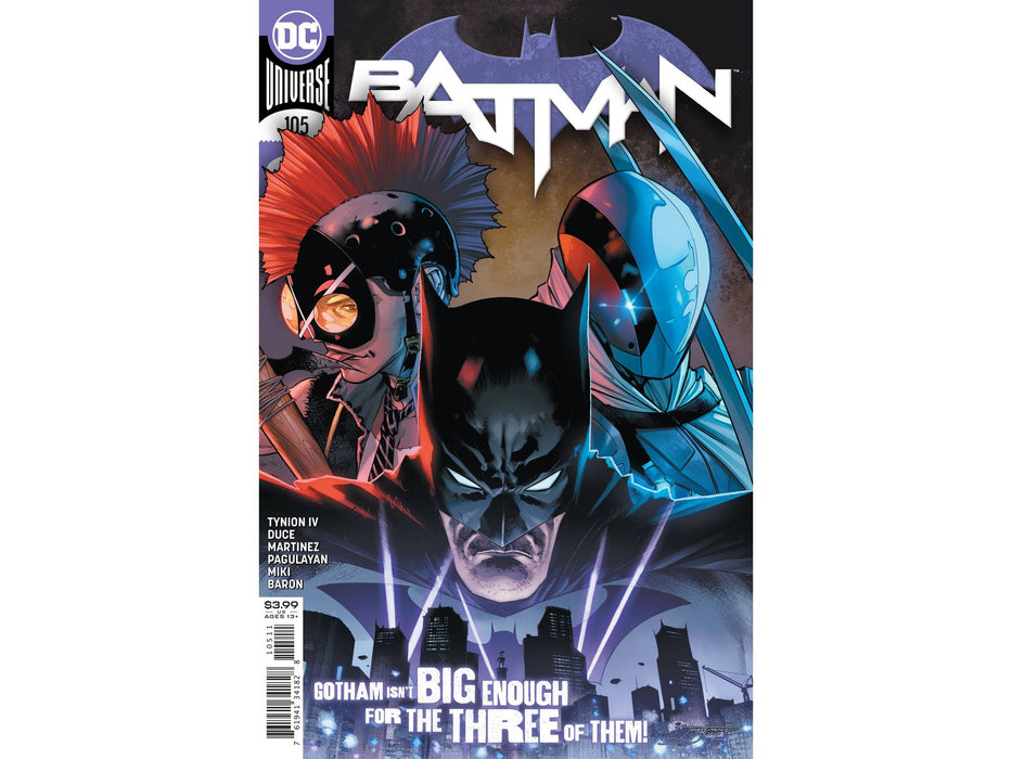 Comic Books DC Comics - Batman (2016 3rd Series) 105 (Cond. VF-) - 22499 - Cardboard Memories Inc.