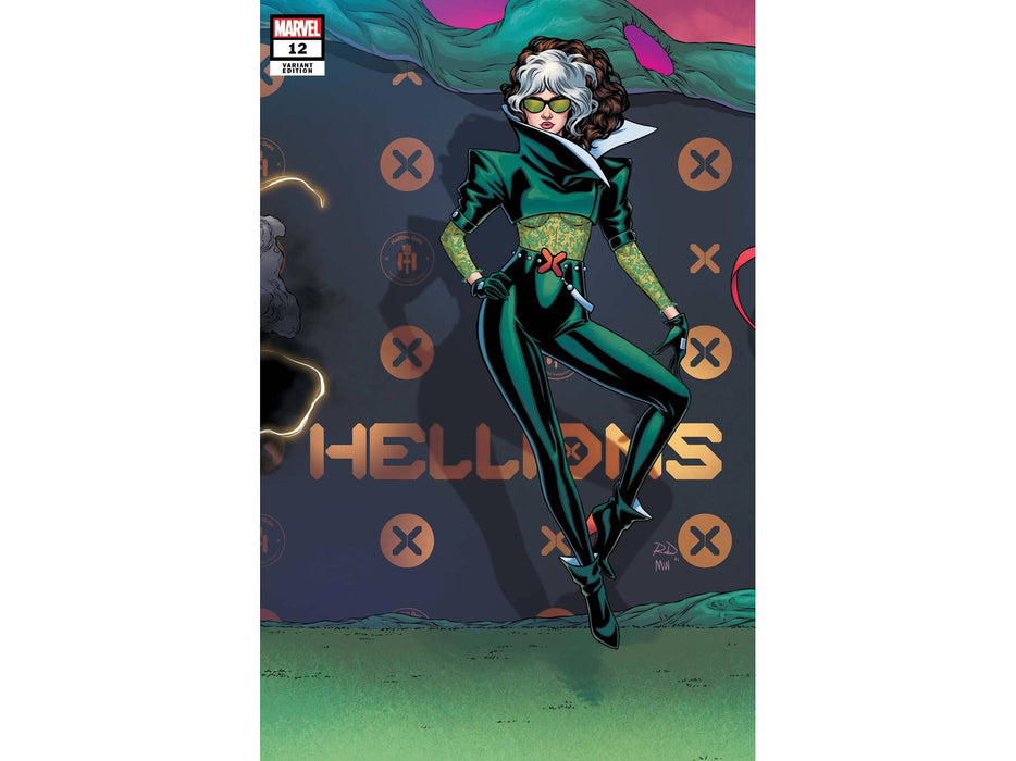 Comic Books Marvel Comics - Hellions 012 - Dauterman Connecting Variant Edition (Cond. VF-) - 11875 - Cardboard Memories Inc.